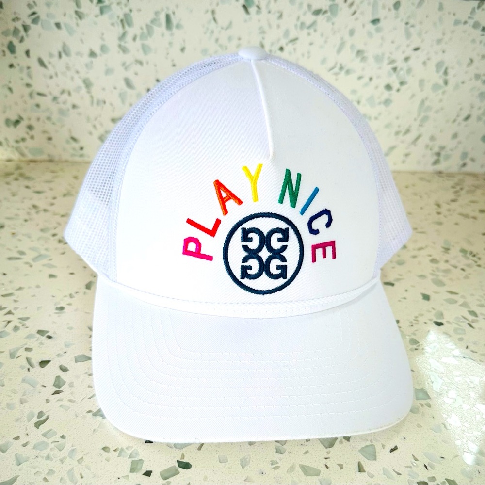 G/FORE White Play Nice Hat